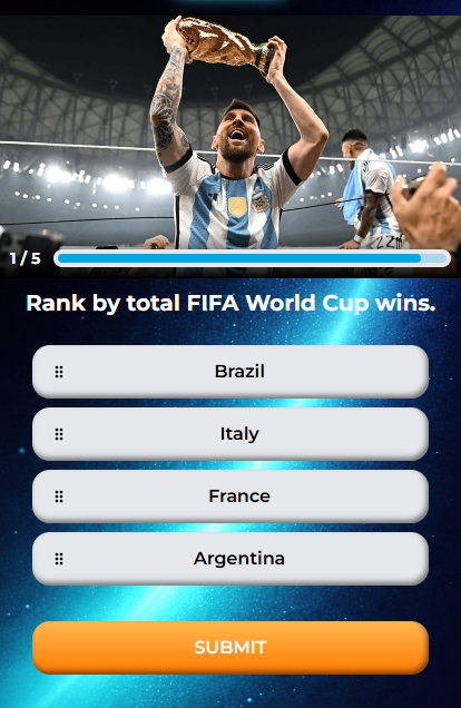 QuizWizards Rapid Ranking game preview