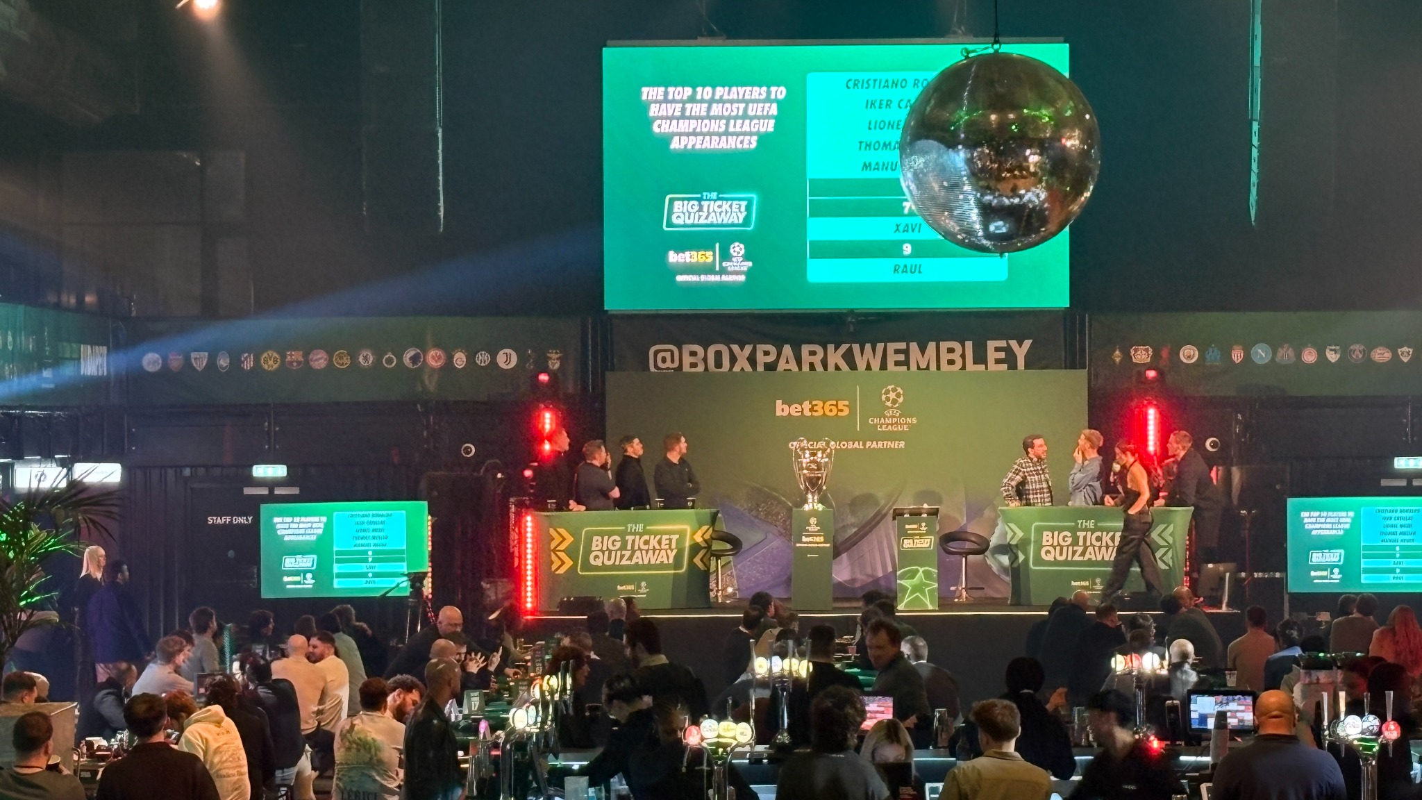 QuizWizards powers bet365 fan experience at BOXPARK Wembley