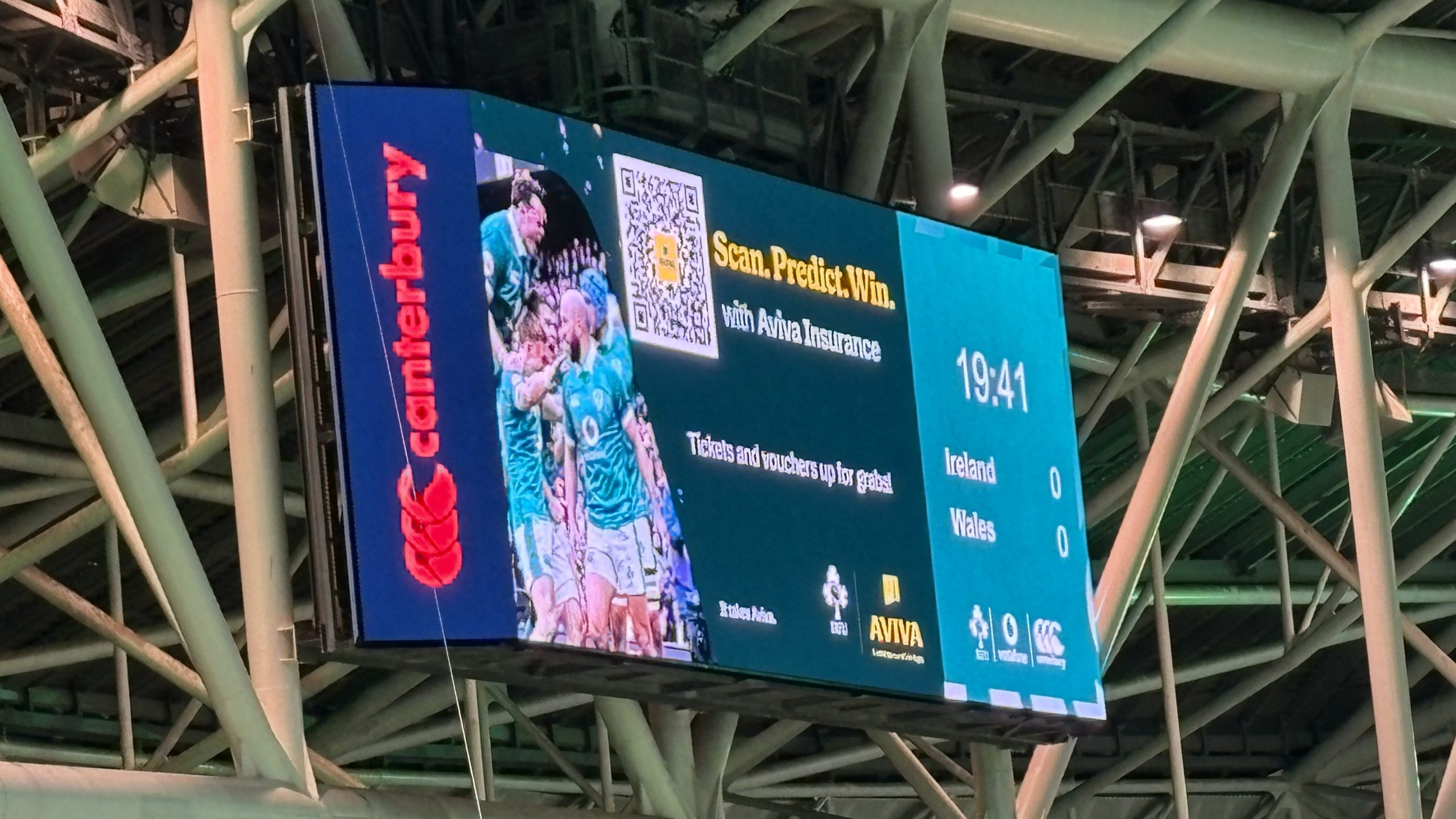 QuizWizards brings Aviva fan engagement to a 52,000-strong audience at Aviva Stadium