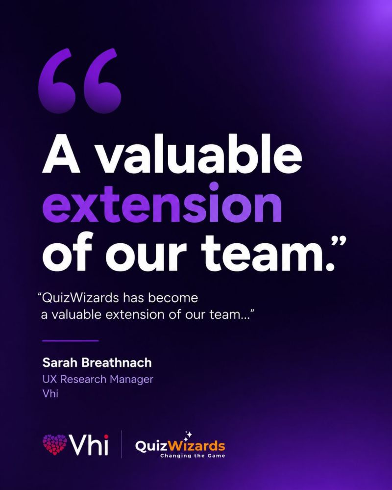 From pilot to partnership: QuizWizards becomes a valuable extension of Vhi’s team